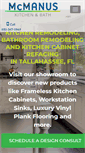 Mobile Screenshot of mcmanuskitchenandbath.com